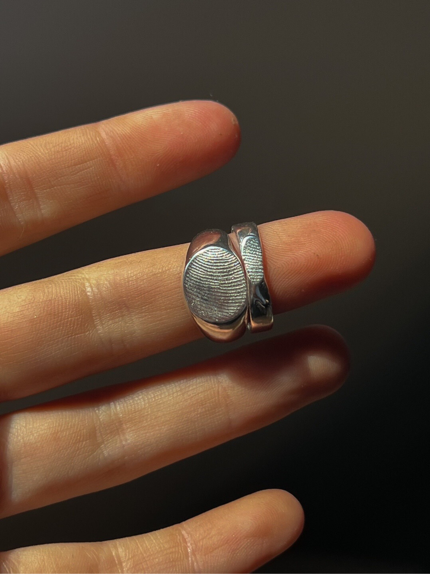 Eternal Ring™ - The Classic Fingerprint Signet Ring